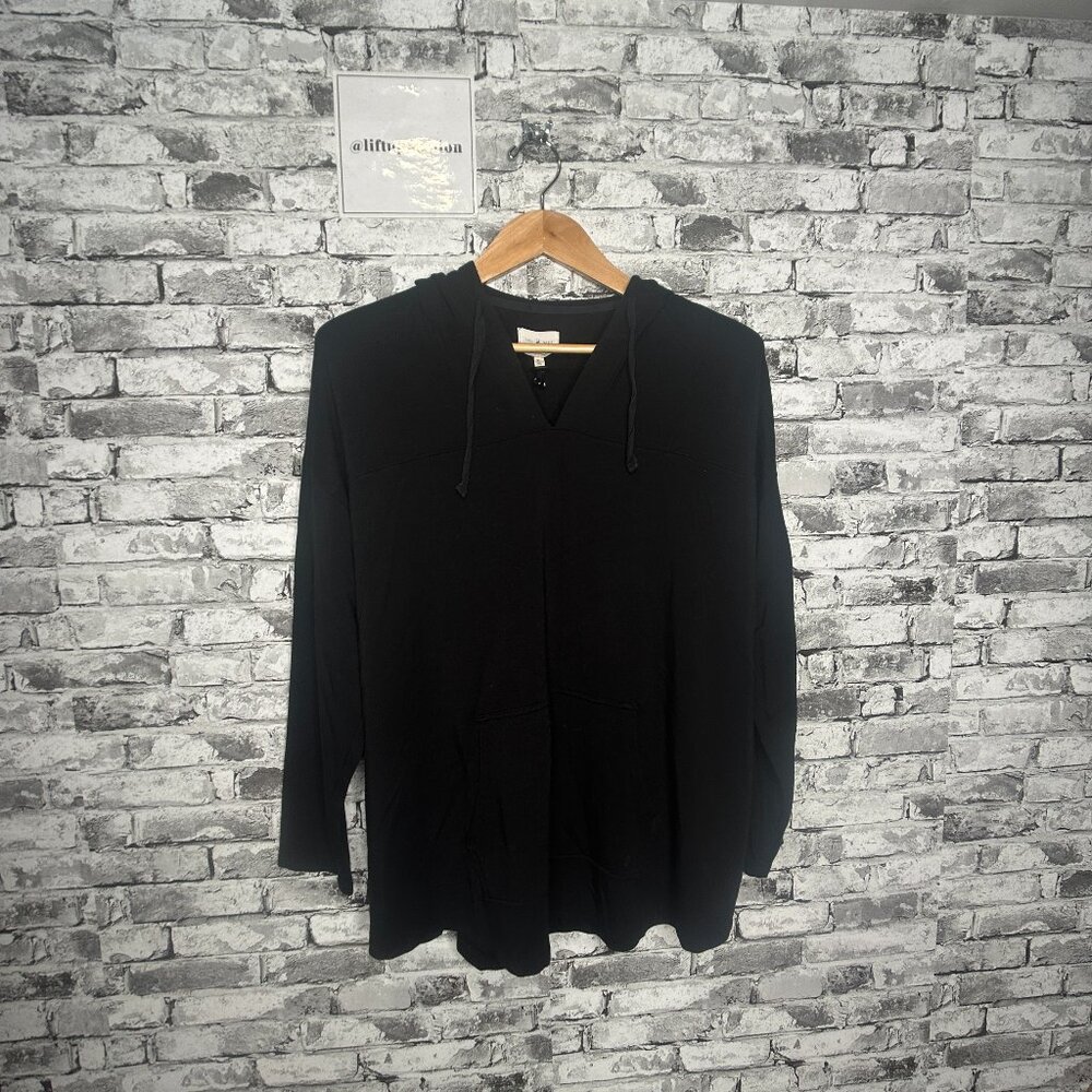 EUC Lou & Grey Signature Soft Black Hoodie Size XL